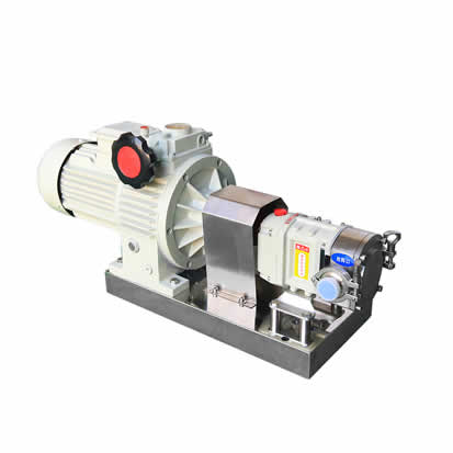 Sanitary Rotary Lobe Pumps With Variable Frequency Drive (VFD）