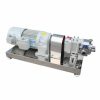 Food grade rotary lobe pump for oyster sauce