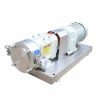 Food grade rotary lobe pump for sesame paste