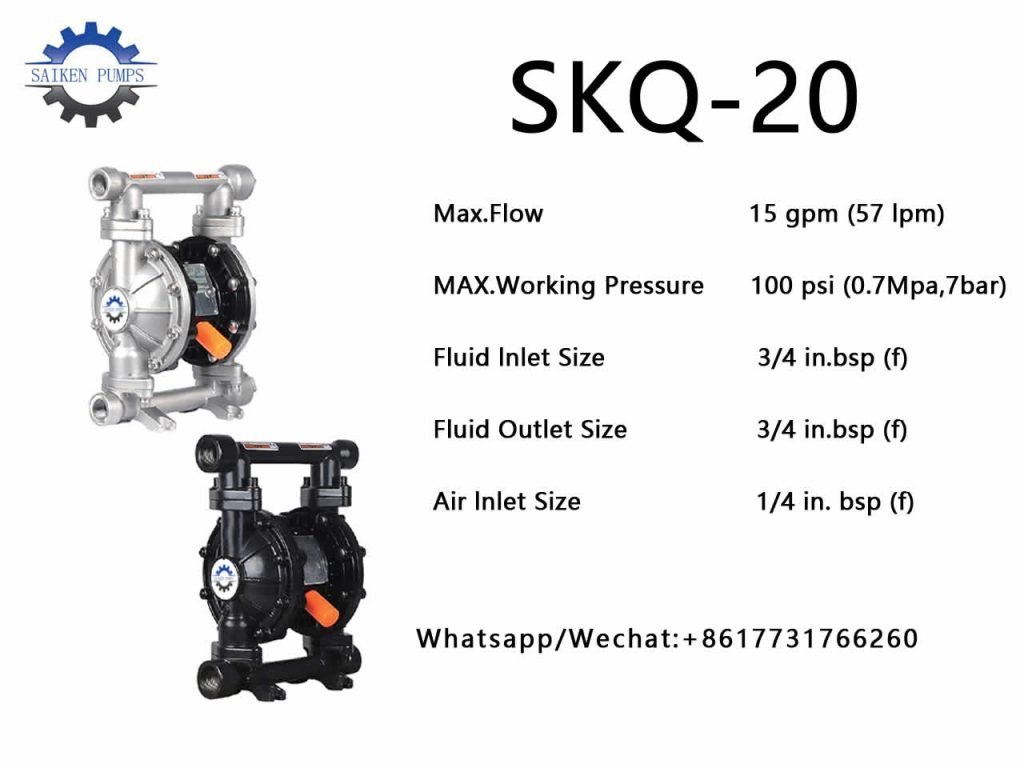 Pneumatic diaphragm pump cleaning-China Saiken Pumps Pneumatic diaphragm pump cleaning-China Saiken Pumps
